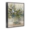 Stupell Industries Glass Vase Botanics Framed Giclee Wall Art Design by Carol Robinson
